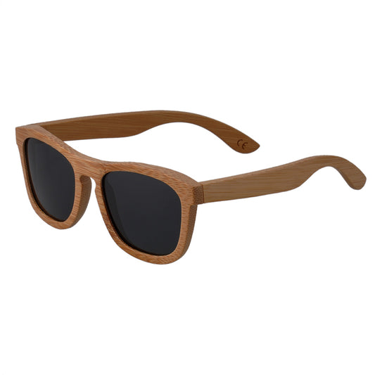 Bamboo Frame Sunglasses - Stylish & Durable Unisex Shades AW615A