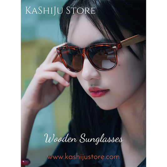 Zebra Wooden Fashion Sunglasses Polarized Shades for Women Gifts Sunnies